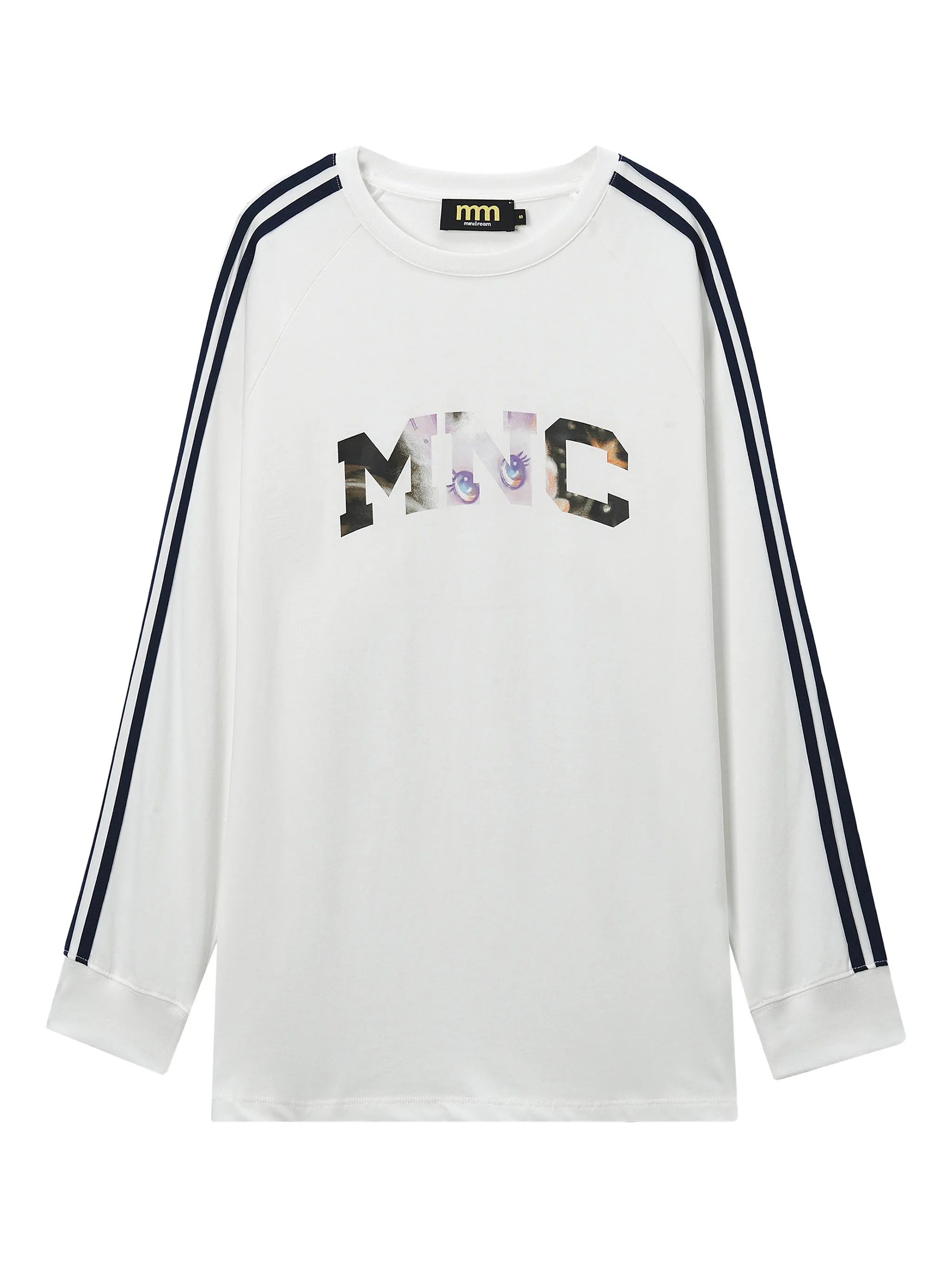 Полосатая футболка с длинными рукавами Mini Cream, белый
Полосатая футболка с длинными рукавами Mini Cream, белый