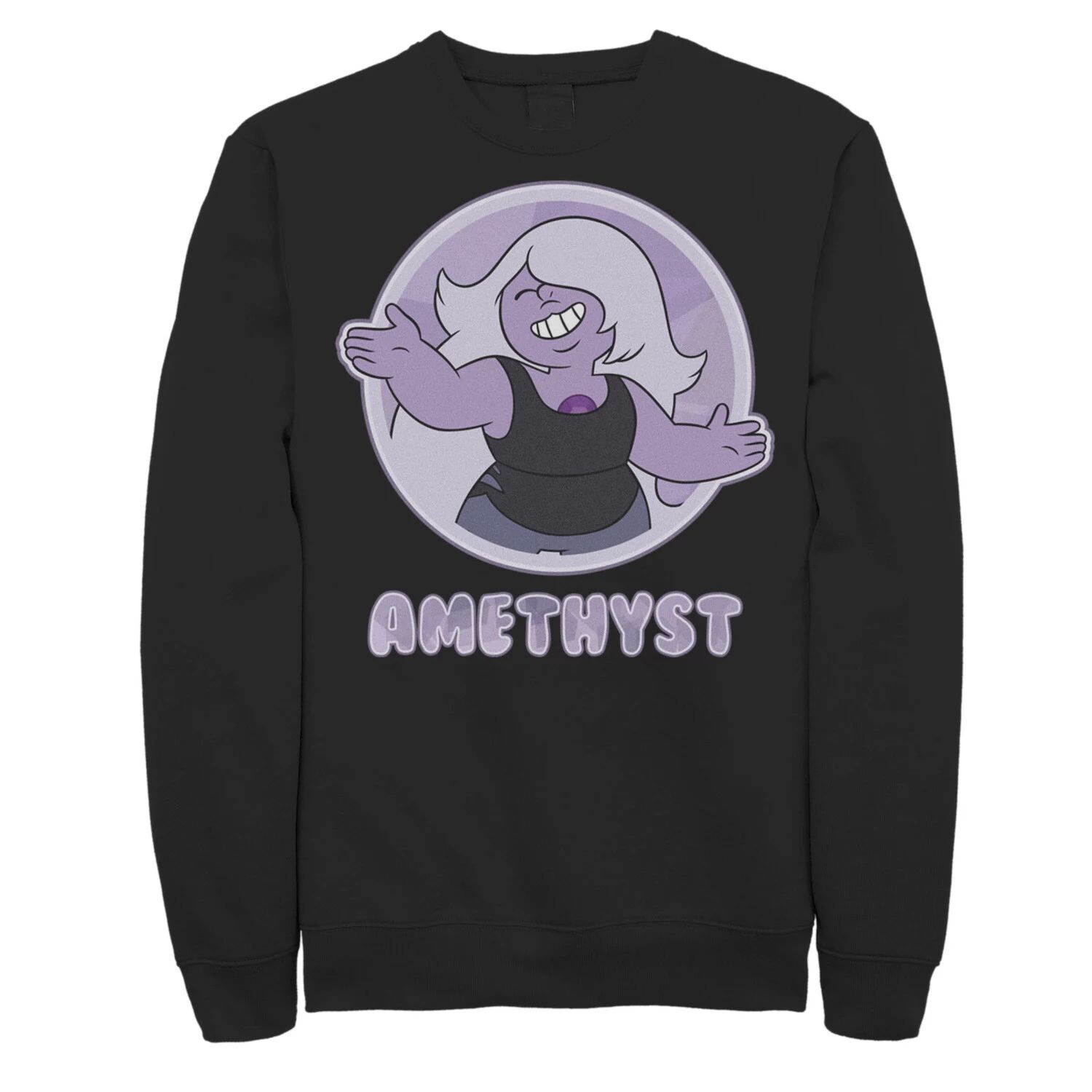 Мужской флисовый топ с аметистовым значком из мультфильма «Вселенная Стивена» Licensed Character
Мужской флисовый топ с аметистовым значком из мультфильма «Вселенная Стивена» Licensed Character