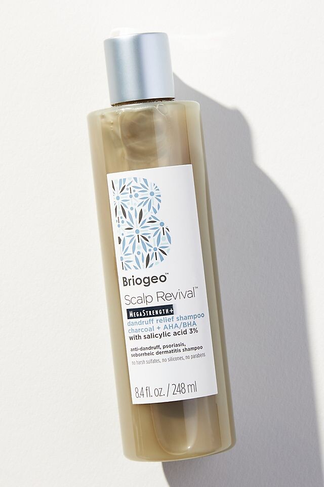 Шампунь Briogeo Scalp Revival Mega Strength+ против перхоти с углем + AHA BHA, светло-синий
Шампунь Briogeo Scalp Revival Mega Strength+ против перхоти с углем + AHA BHA, светло-синий