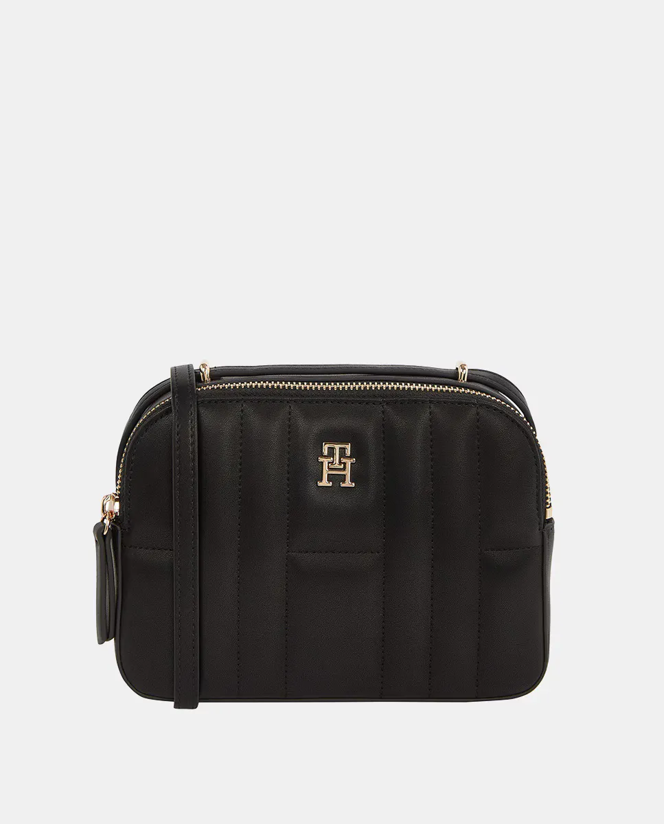 Черная сумка через плечо с стеганым дизайном Tommy Hilfiger, черный
Черная сумка через плечо с стеганым дизайном Tommy Hilfiger, черный