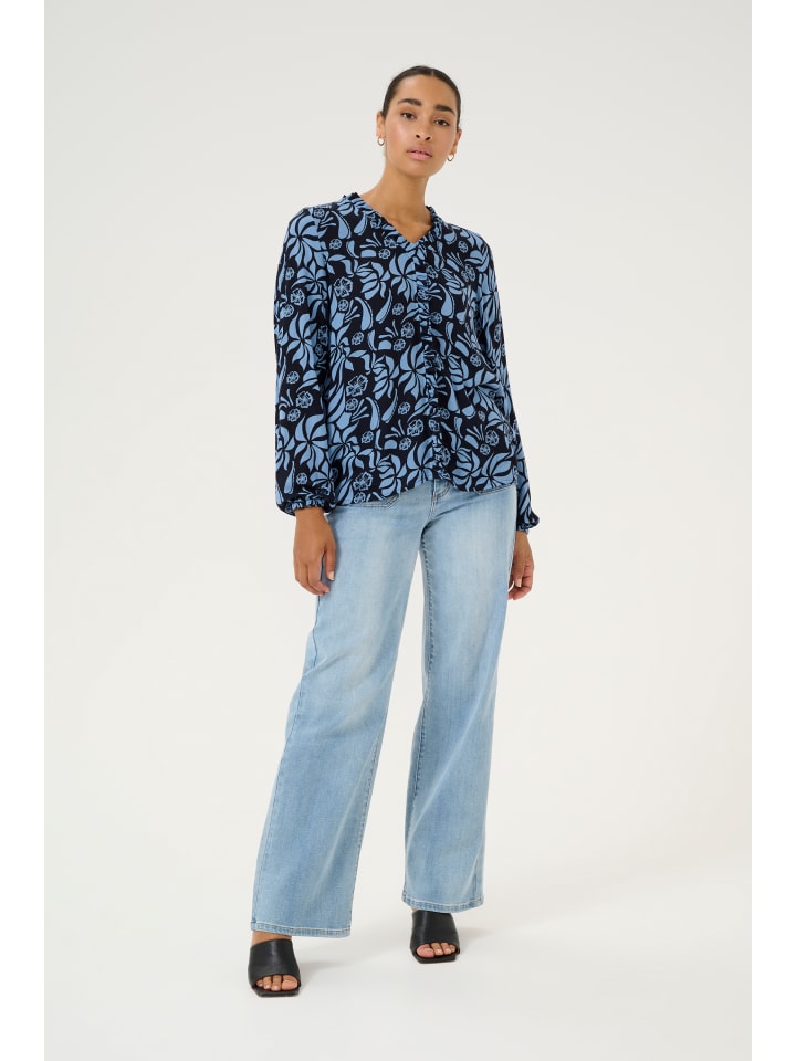 Блузка Kaffe, цвет blue flower leaf print
Блузка Kaffe, цвет blue flower leaf print