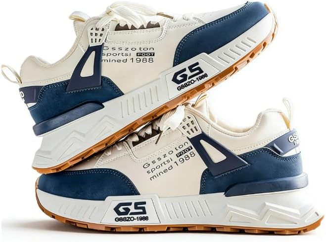 Мужские удобные повседневные кеды для скейтборда, противоскользящие и амортизирующие для ходьбы, стильные низкие спортивные туфли Huayorong, синий
Мужские удобные повседневные кеды для скейтборда, противоскользящие и амортизирующие для ходьбы, стильные низкие спортивные туфли Huayorong, синий