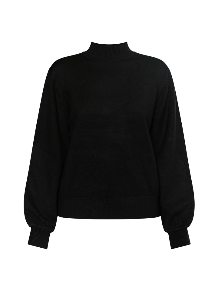 Женский вязаный свитер черного цвета DreiMaster
Женский вязаный свитер черного цвета DreiMaster