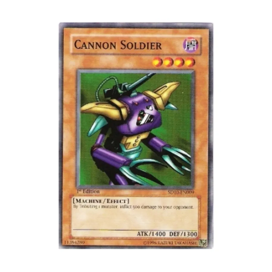 CCG Пушечный солдат (обычный), Yu-Gi-Oh - Structure Deck - Machine Revolt - Singles
CCG Пушечный солдат (обычный), Yu-Gi-Oh - Structure Deck - Machine Revolt - Singles