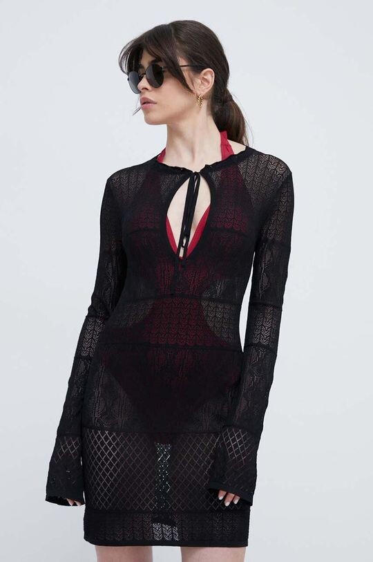 DRESS EL CAIro пляжное платье Desigual, черный 
DRESS EL CAIro пляжное платье Desigual, черный