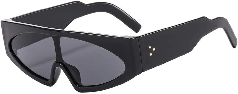 Солнцезащитные очки «кошачий глаз» для женщин, ретро, цельные, с градиентным переходом цвета, защита от УФ-излучения UV400, солнцезащитные очки для мужчин с заклепками generic, Black
Солнцезащитные очки «кошачий глаз» для женщин, ретро, цельные, с градиентным переходом цвета, защита от УФ-излучения UV400, солнцезащитные очки для мужчин с заклепками generic, Black