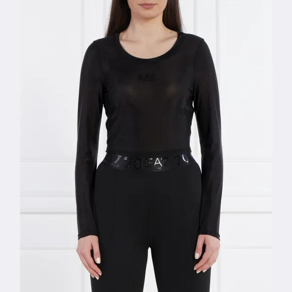 Укороченная блузка Ea7, черный
Укороченная блузка Ea7, черный