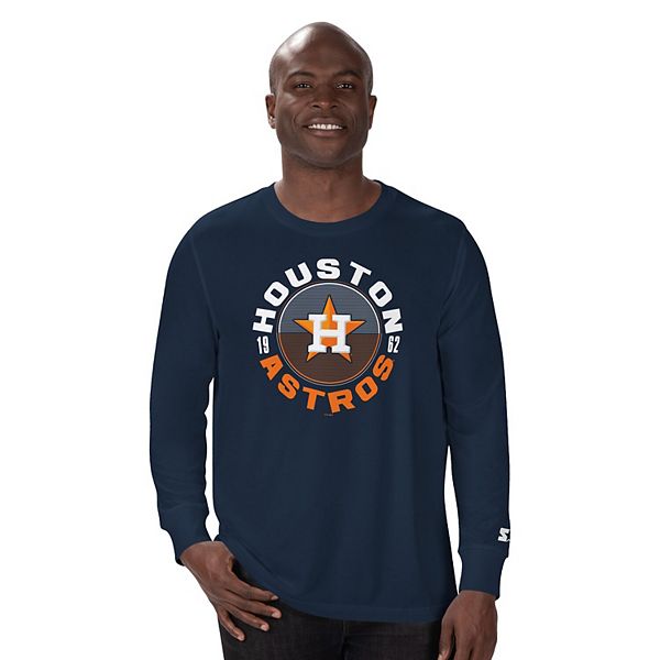 Мужская синяя футболка с длинным рукавом houston astros halftime Starter
Мужская синяя футболка с длинным рукавом houston astros halftime Starter