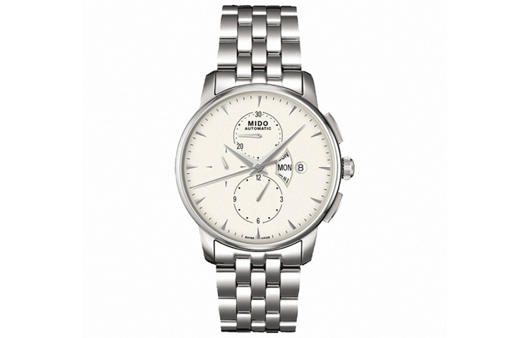 MIDO Часы Men's Baroncelli Watch, Silver
MIDO Часы Men's Baroncelli Watch, Silver