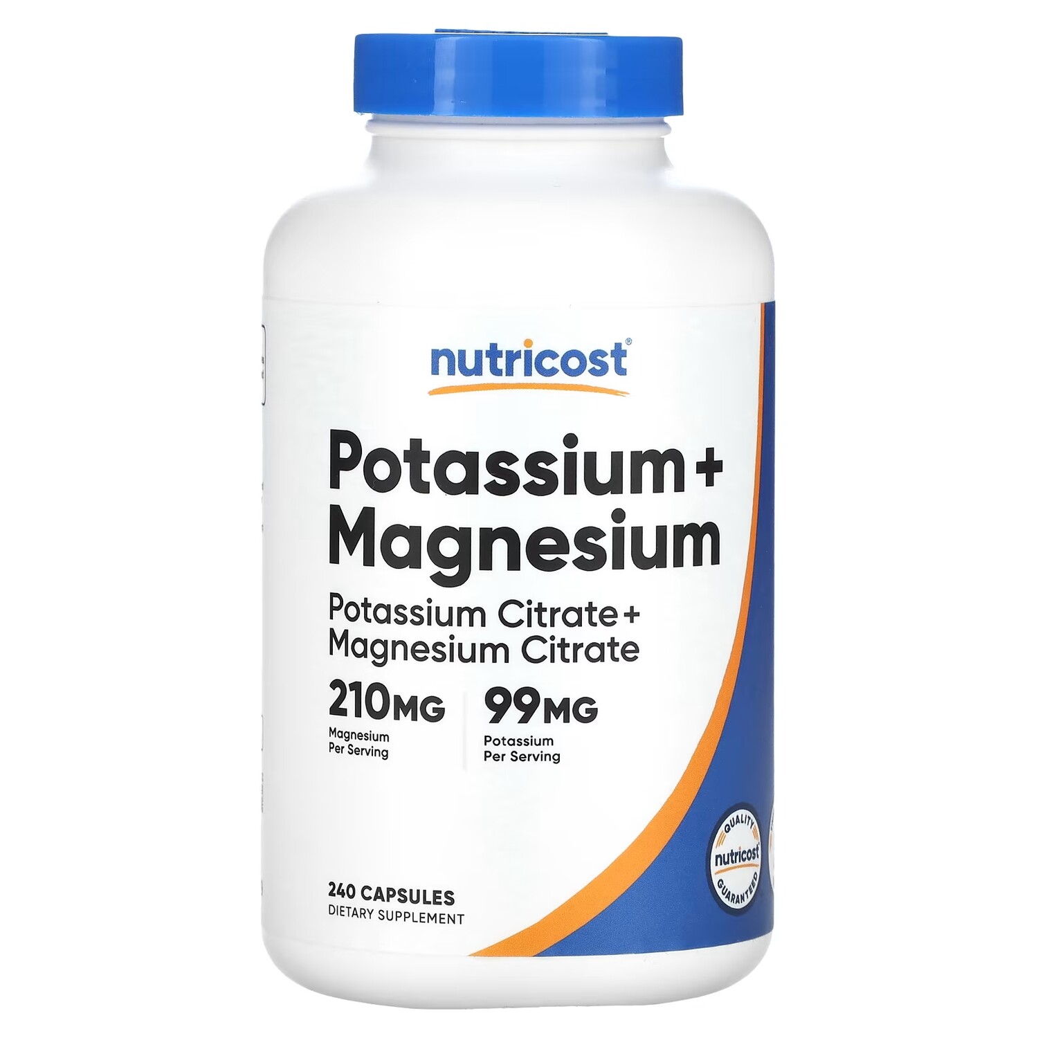 Калий + магний Nutricost, 240 капсул
Калий + магний Nutricost, 240 капсул