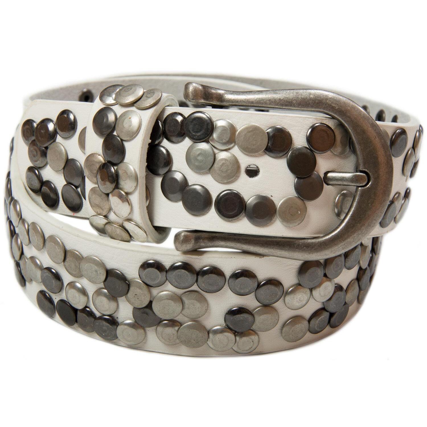 Ремень styleBREAKER Nieten, белый
Ремень styleBREAKER Nieten, белый