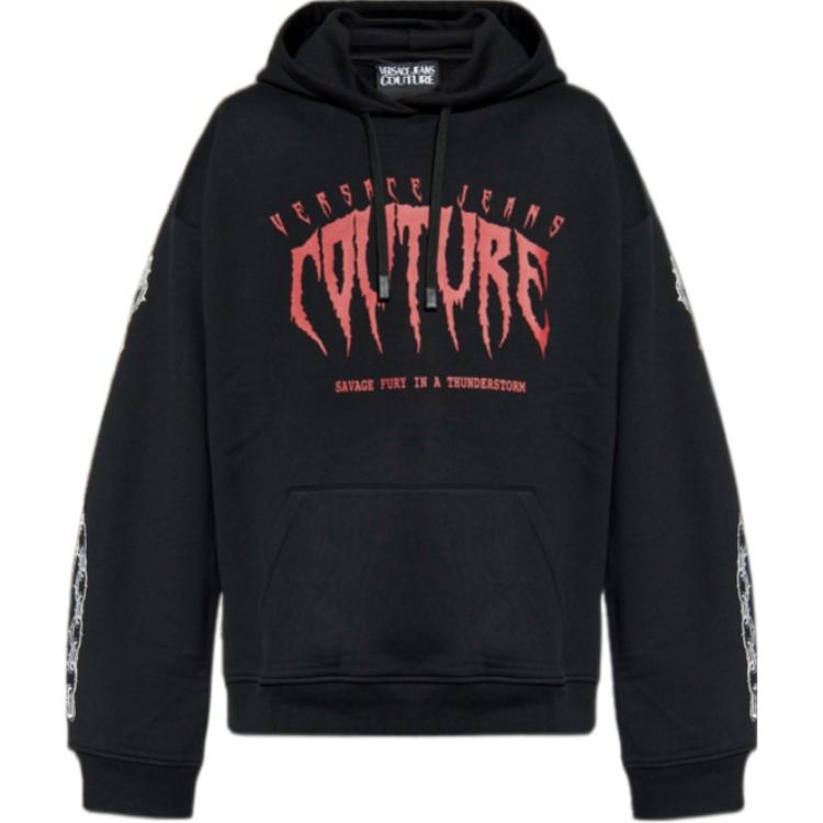 Худи с логотипом couture VERSACE JEANS, черный
Худи с логотипом couture VERSACE JEANS, черный