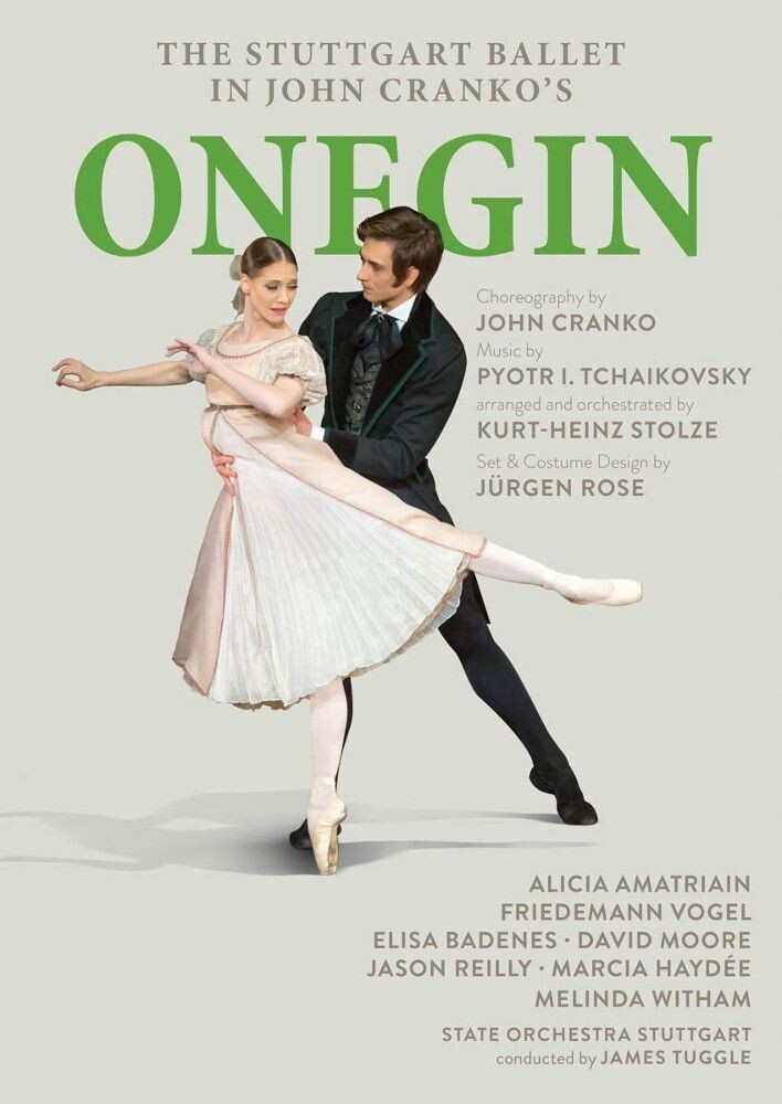 Диск DVD John Cranko's Onegin
Диск DVD John Cranko's Onegin