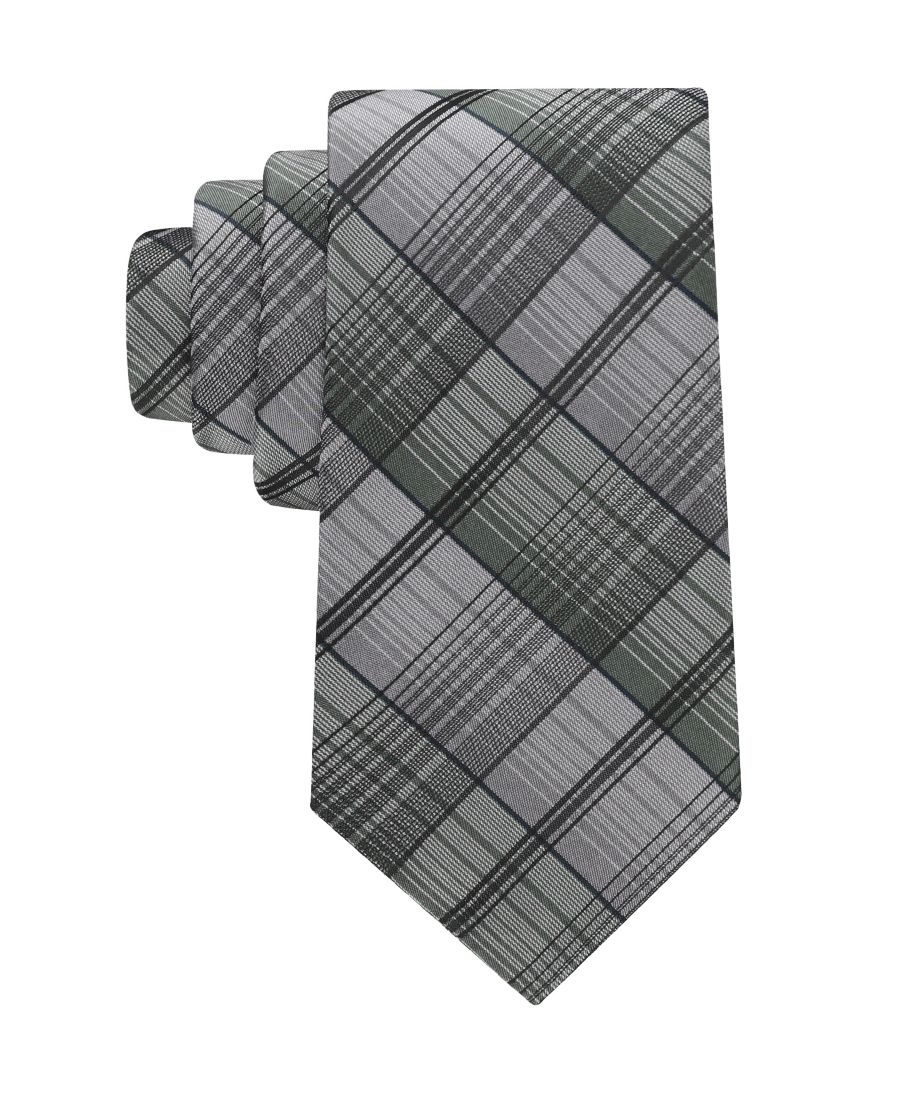 Мужской клетчатый галстук Leah Calvin Klein, Gray
Мужской клетчатый галстук Leah Calvin Klein, Gray