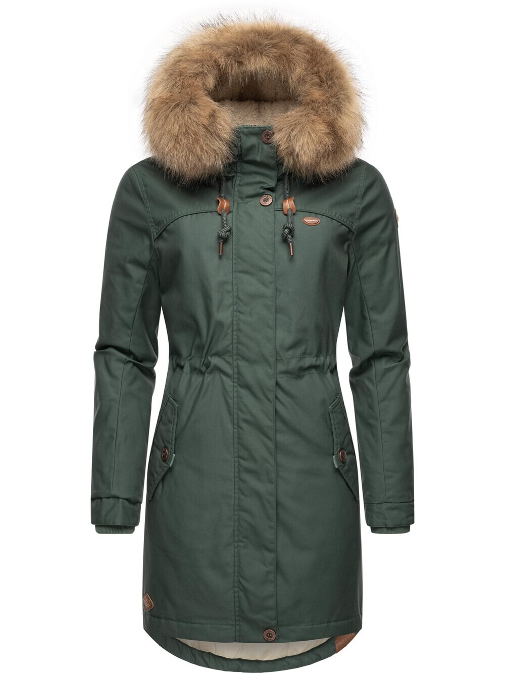 Зимняя парка Ragwear Tawny, темно-зеленый
Зимняя парка Ragwear Tawny, темно-зеленый