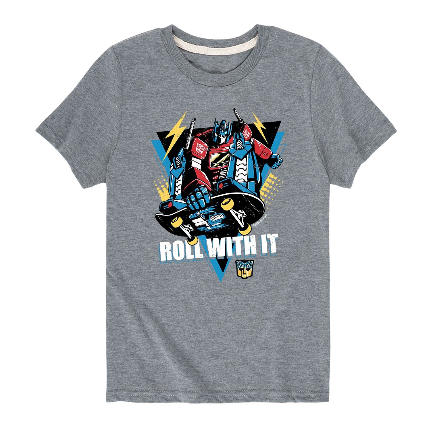 Футболка Transformers Roll With It для мальчиков 8–20 лет с графическим рисунком Licensed Character, серый
Футболка Transformers Roll With It для мальчиков 8–20 лет с графическим рисунком Licensed Character, серый