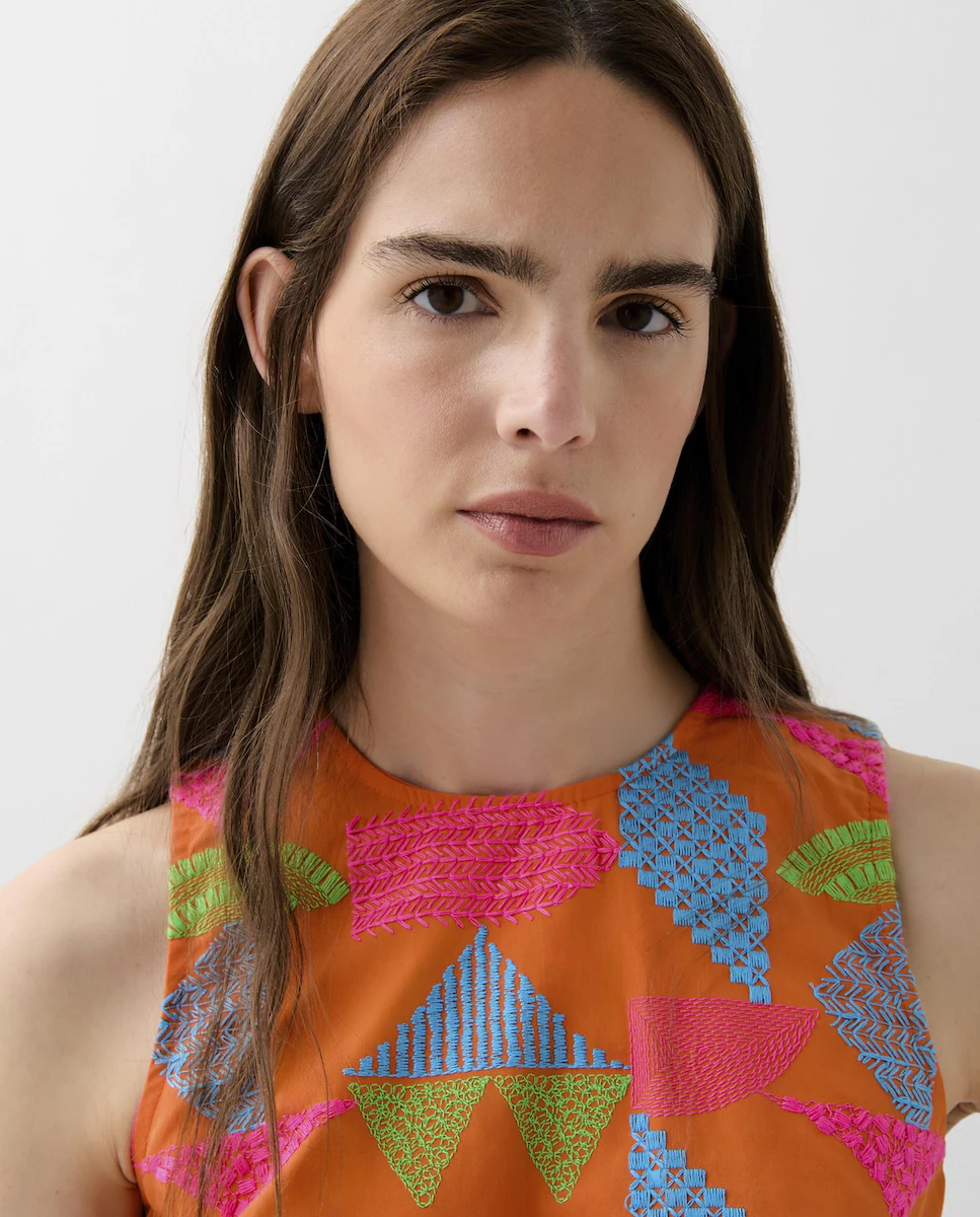 Хлопковое миди-платье Scalpers, оранжевый
Хлопковое миди-платье Scalpers, оранжевый