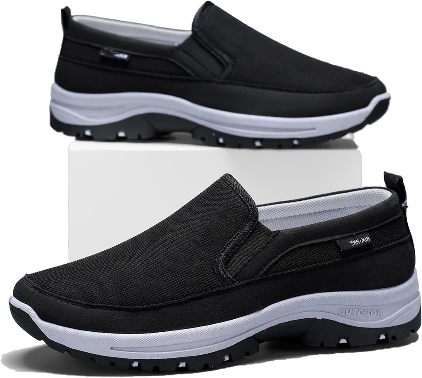 Мужская повседневная обувь с легкими дышащими противоскользящими туфлями для ходьбы, балетки, туфли для походов, обувь для походов на открытом воздухе Generic, черный
Мужская повседневная обувь с легкими дышащими противоскользящими туфлями для ходьбы, балетки, туфли для походов, обувь для походов на открытом воздухе Generic, черный