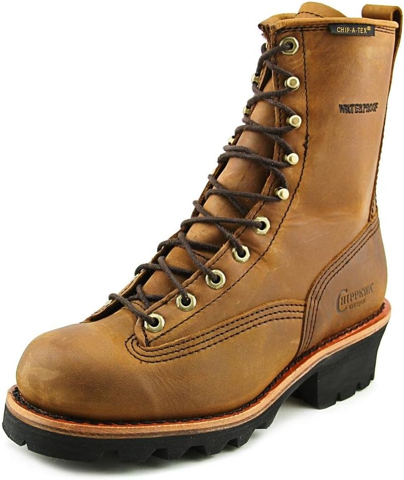 Ботинки Chippewa Paladin Logger 20 см - противоскользящие ботинки для мужчин - водонепроницаемые обувь - полностью шнурованные защитные ботинки для мужчин - кожаная конструкция ранта - дизайн со шнуровкой до носка, Bay Apache
Ботинки Chippewa Paladin Logger 20 см - противоскользящие ботинки для мужчин - водонепроницаемые обувь - полностью шнурованные защитные ботинки для мужчин - кожаная конструкция ранта - дизайн со шнуровкой до носка, Bay Apache