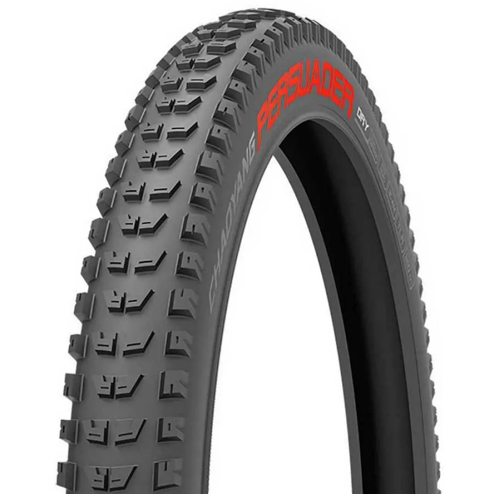 Шина для горного велосипеда Chaoyang Persuader Dry 60 TPI Tubeless 27.5В'' x 2.40, серый
Шина для горного велосипеда Chaoyang Persuader Dry 60 TPI Tubeless 27.5В'' x 2.40, серый
