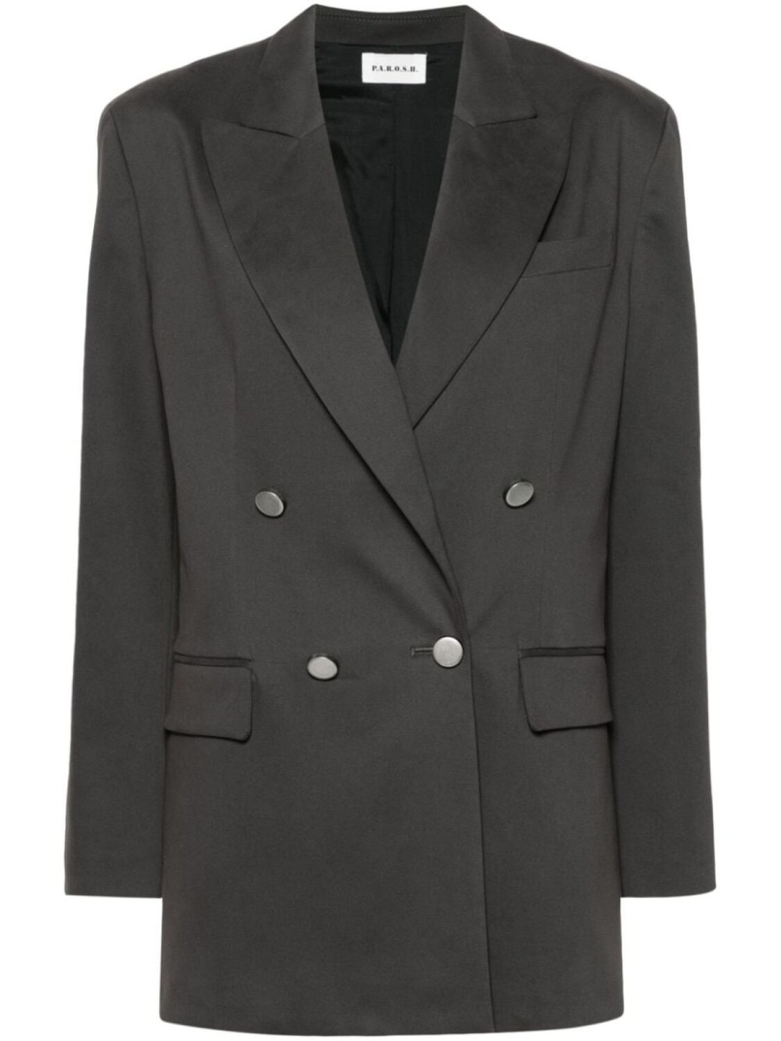 P.A.R.O.S.H. двубортный блейзер, серый
P.A.R.O.S.H. двубортный блейзер, серый