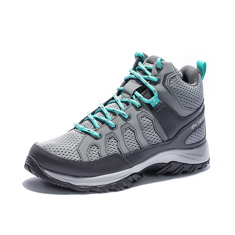 Кроссовки женские для походов, серые/зеленые, средней высоты Columbia
Кроссовки женские для походов, серые/зеленые, средней высоты Columbia