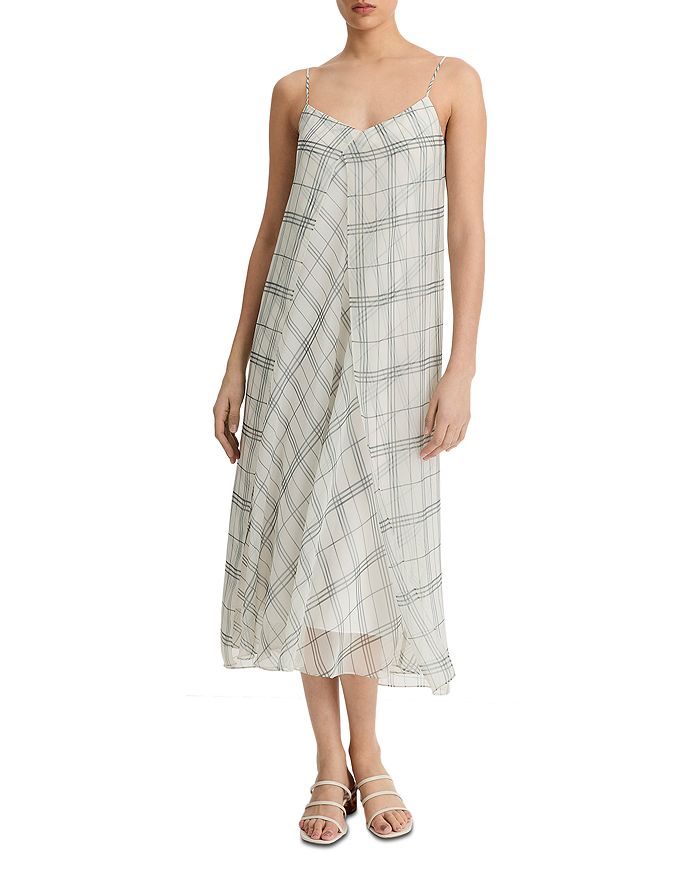 Клетчатое платье миди Vince, мультиколор
Клетчатое платье миди Vince, мультиколор