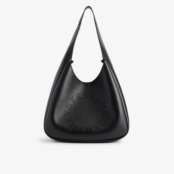 Круглая сумка через плечо из искусственной кожи Stella Mccartney, черный
Круглая сумка через плечо из искусственной кожи Stella Mccartney, черный