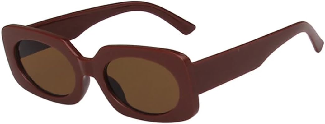 Солнцезащитные очки с защитой UV400 | Линзы конфетного цвета, маленькая оправа | Для женщин и мужчин, для занятий спортом на открытом воздухе и вождения DSVIGF, Brown Brown
Солнцезащитные очки с защитой UV400 | Линзы конфетного цвета, маленькая оправа | Для женщин и мужчин, для занятий спортом на открытом воздухе и вождения DSVIGF, Brown Brown