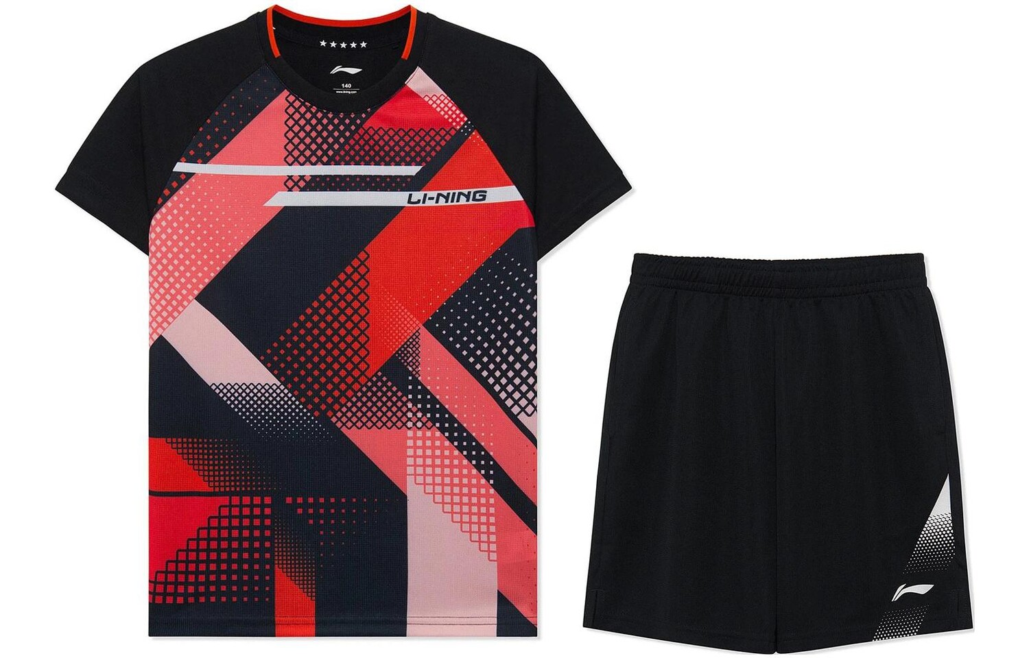 Детская повседневная спортивная одежда Lining 
Детская повседневная спортивная одежда Lining