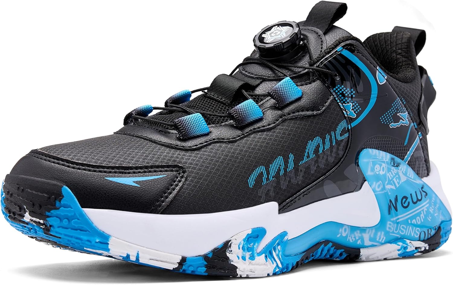 Кроссовки CJSPORX для мужчин и женщин, баскетбольные, дышащие, мужские, противоскользящие, для улицы, модные, унисекс, черный/синий
Кроссовки CJSPORX для мужчин и женщин, баскетбольные, дышащие, мужские, противоскользящие, для улицы, модные, унисекс, черный/синий