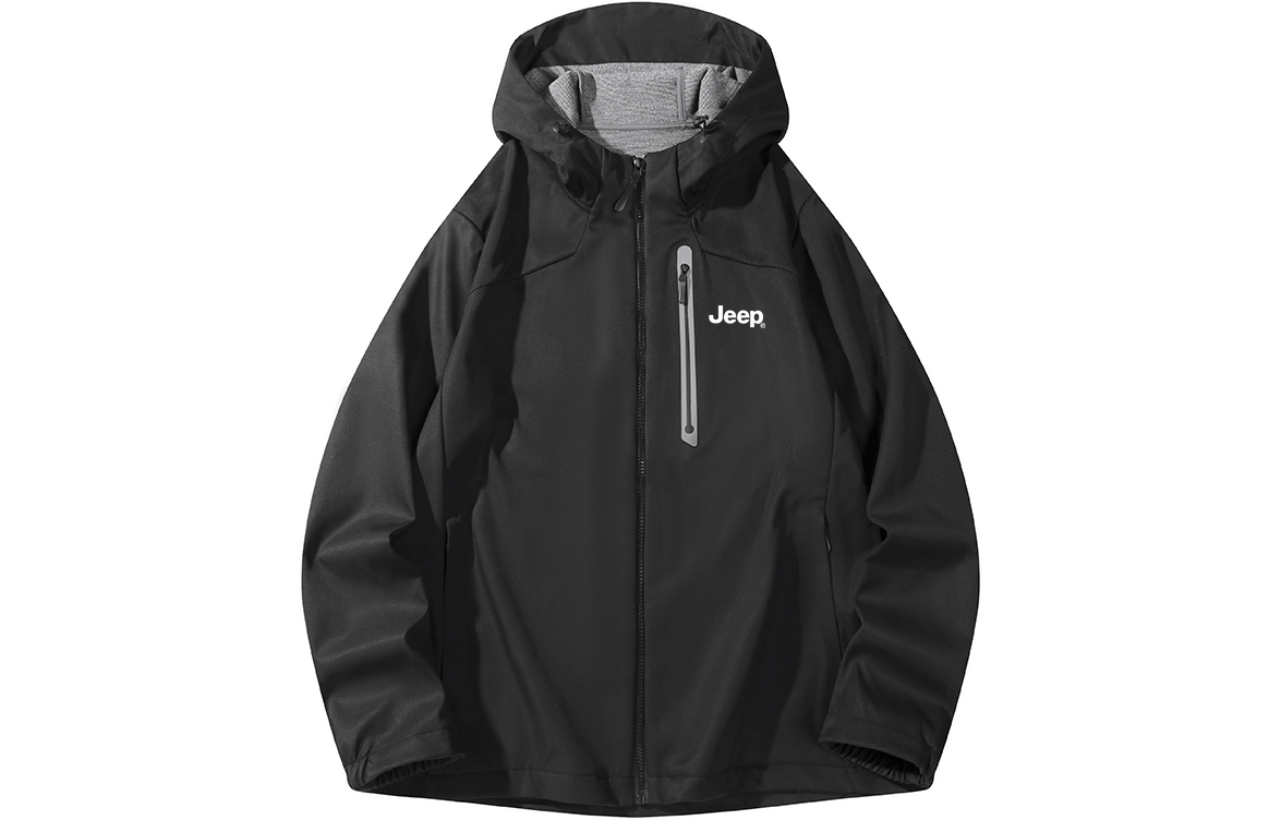 Jeep Куртка Unisex, Pure Black Single Coat 
Jeep Куртка Unisex, Pure Black Single Coat