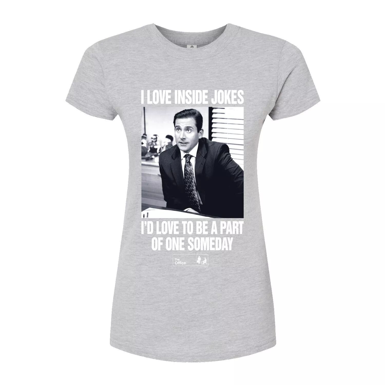 Облегающая футболка The Office Michael Loves для юниоров Licensed Character, серый
Облегающая футболка The Office Michael Loves для юниоров Licensed Character, серый