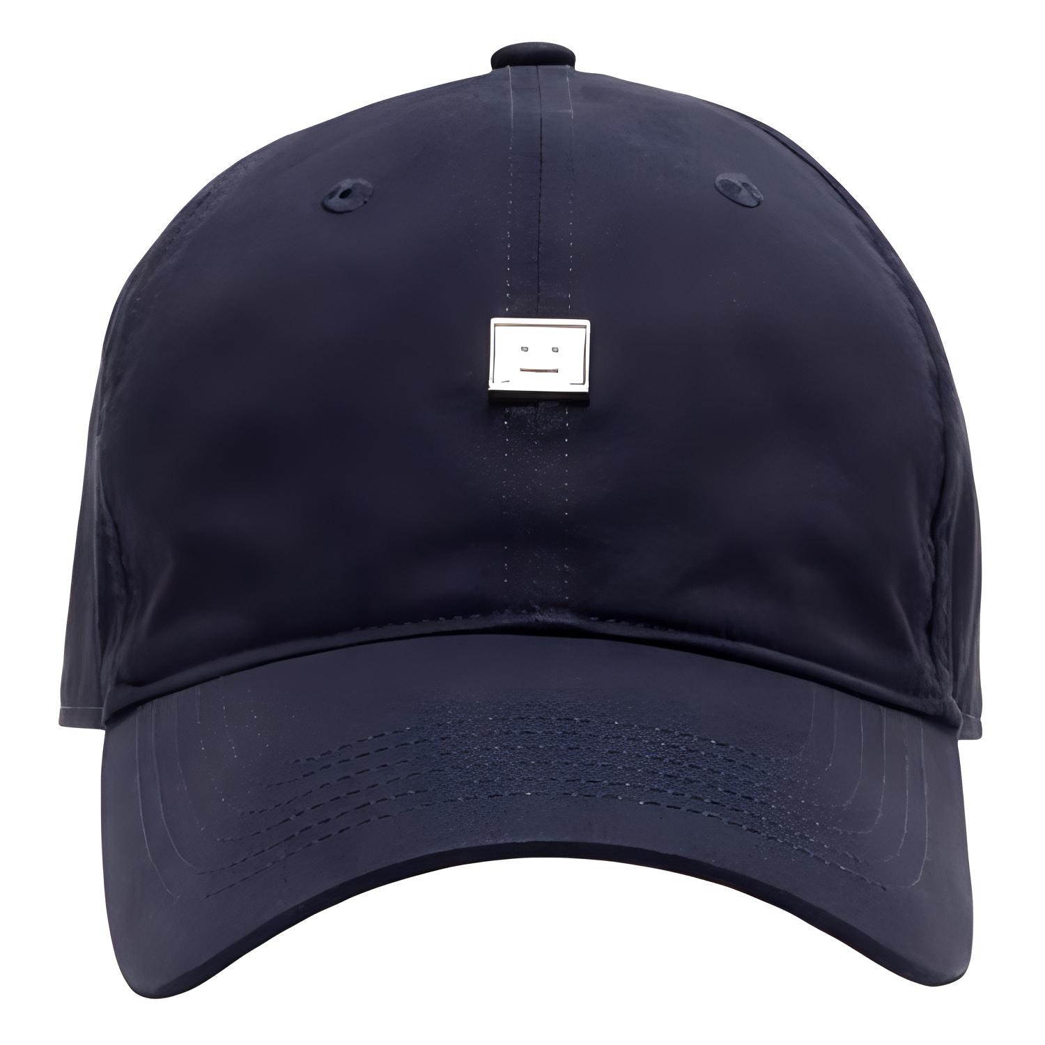 Acne Studios Хлопковая бейсболка унисекс тёмно-синяя, Dark Blue 
Acne Studios Хлопковая бейсболка унисекс тёмно-синяя, Dark Blue