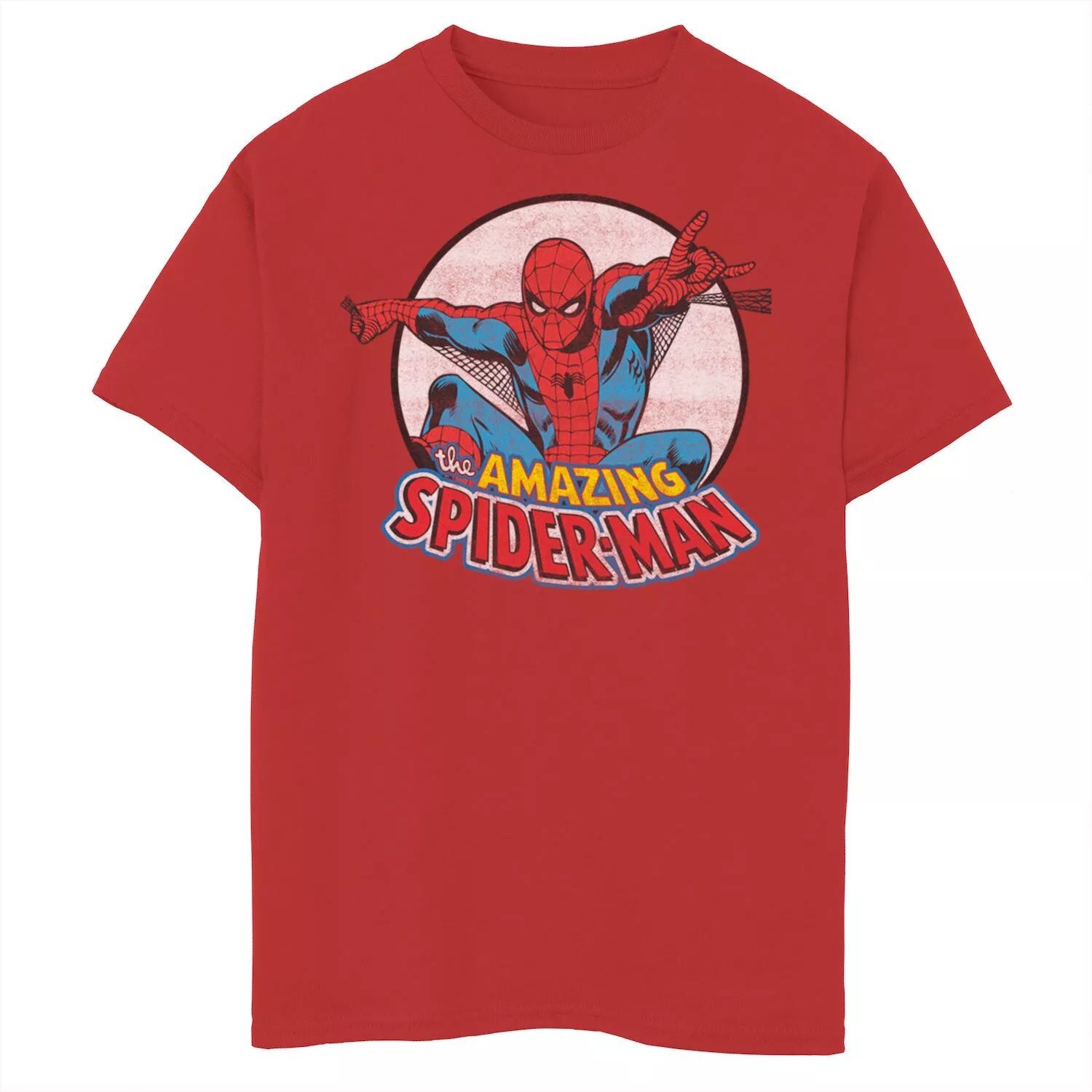 Футболка с винтажным рисунком в стиле ретро для мальчиков 8–20 лет Marvel Amazing Spider-Man Licensed Character
Футболка с винтажным рисунком в стиле ретро для мальчиков 8–20 лет Marvel Amazing Spider-Man Licensed Character