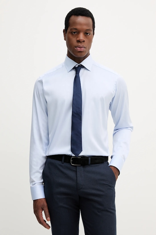 Хлопковая рубашка Eton, синий
Хлопковая рубашка Eton, синий