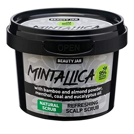Mintallica Brainstorm Скраб для кожи головы без SLS, без парабенов, 100 г Mintallica, Beauty Jar
Mintallica Brainstorm Скраб для кожи головы без SLS, без парабенов, 100 г Mintallica, Beauty Jar