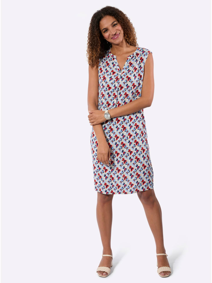 Платье с принтом небесно-голубого и клубничного цветов WITT WEIDEN
Платье с принтом небесно-голубого и клубничного цветов WITT WEIDEN