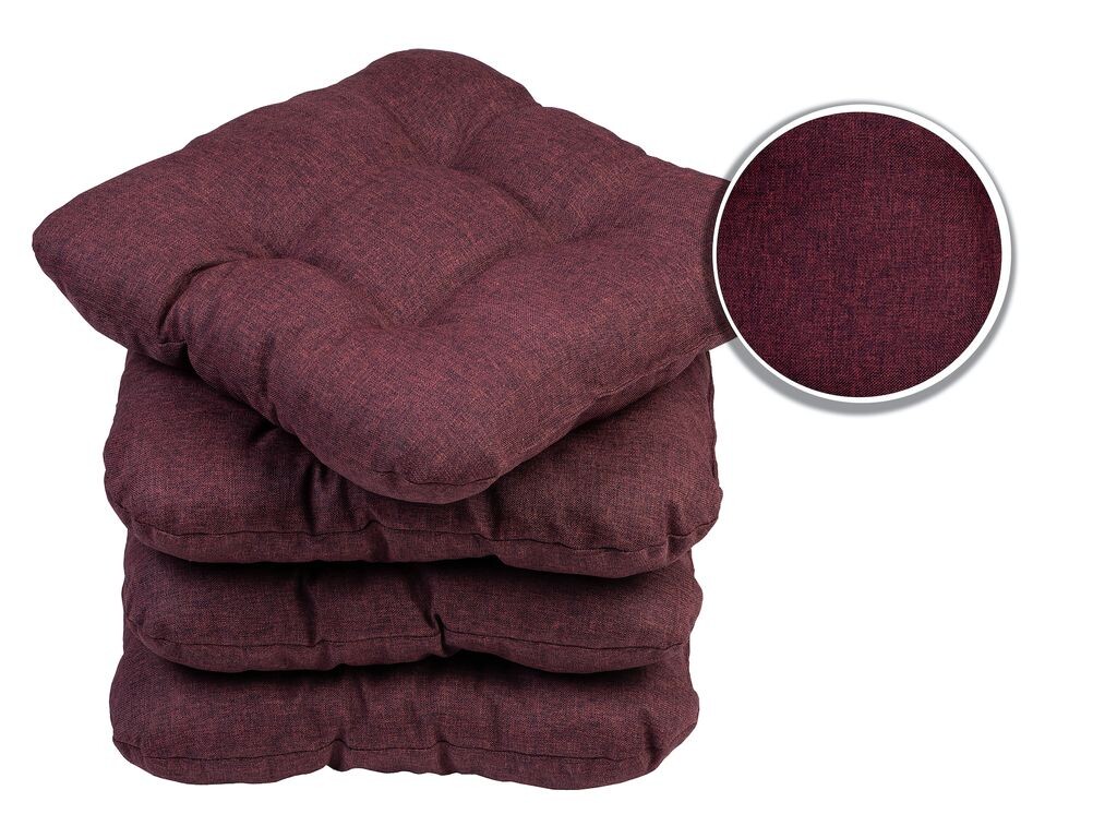 Набор Sunnypillow из 4 подушек для стульев 45x45 см. Удобная мягкая подушка шириной 8 см для стульев/скамек в доме и саду. Подушка для сиденья. Подушка для сиденья. Садовая подушка. Много цветов на выбор: синий. MC.Sammler, фиолетовый
Набор Sunnypillow из 4 подушек для стульев 45x45 см. Удобная мягкая подушка шириной 8 см для стульев/скамек в доме и саду. Подушка для сиденья. Подушка для сиденья. Садовая подушка. Много цветов на выбор: синий. MC.Sammler, фиолетовый