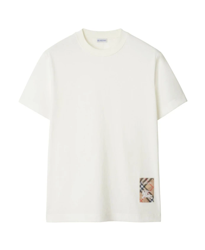 Футболки из джерси с круглым вырезом в клетку Burberry, белый
Футболки из джерси с круглым вырезом в клетку Burberry, белый