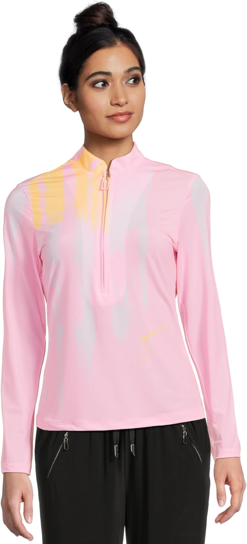 Топ Jamie Sadock Sunsense Kinetic Print Long Sleeve 1/4 Zip Sun Protection Top, Pink
Топ Jamie Sadock Sunsense Kinetic Print Long Sleeve 1/4 Zip Sun Protection Top, Pink