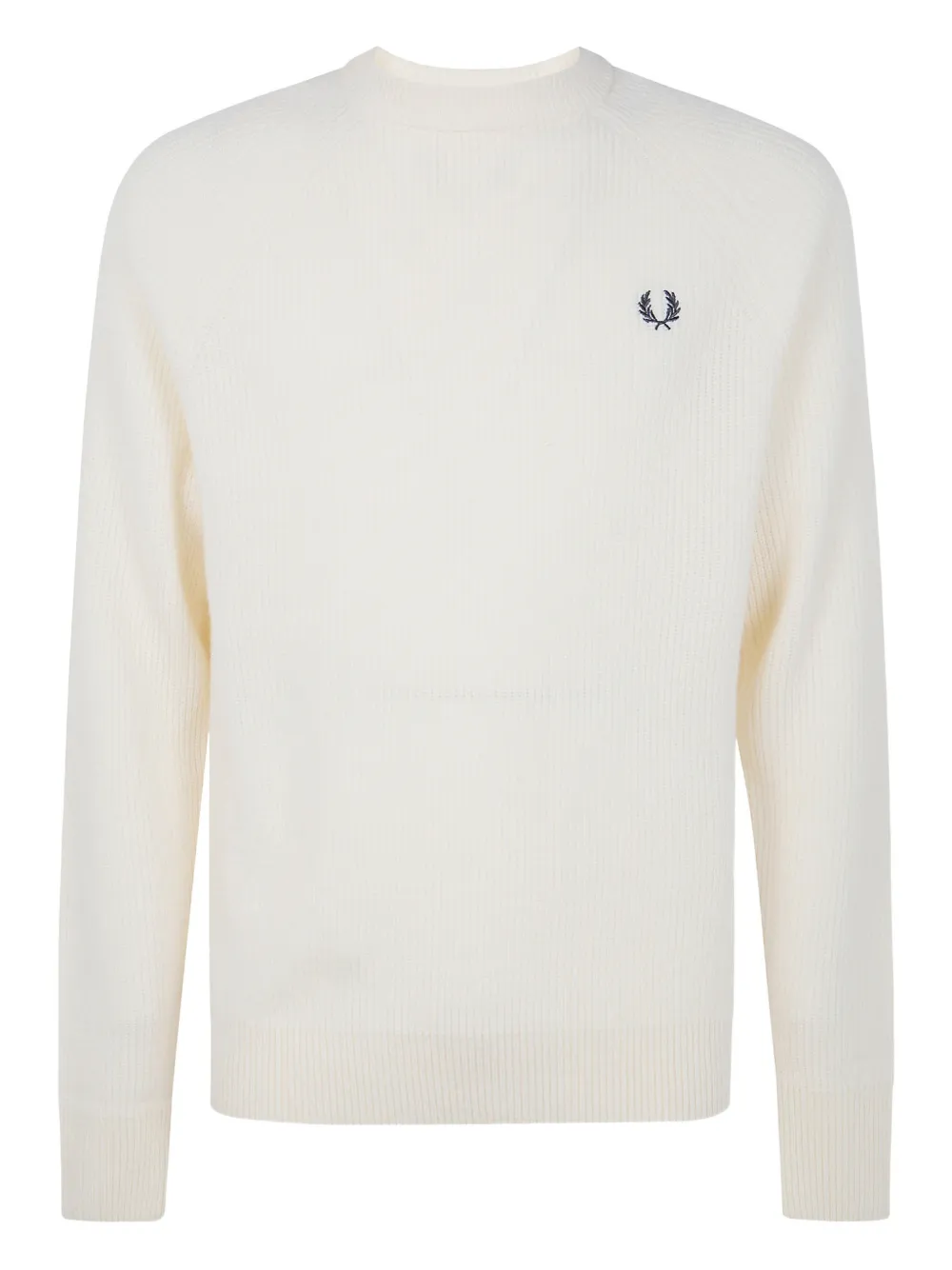 Свитер с вышитым логотипом и круглым вырезом Fred Perry, нейтральный
Свитер с вышитым логотипом и круглым вырезом Fred Perry, нейтральный
