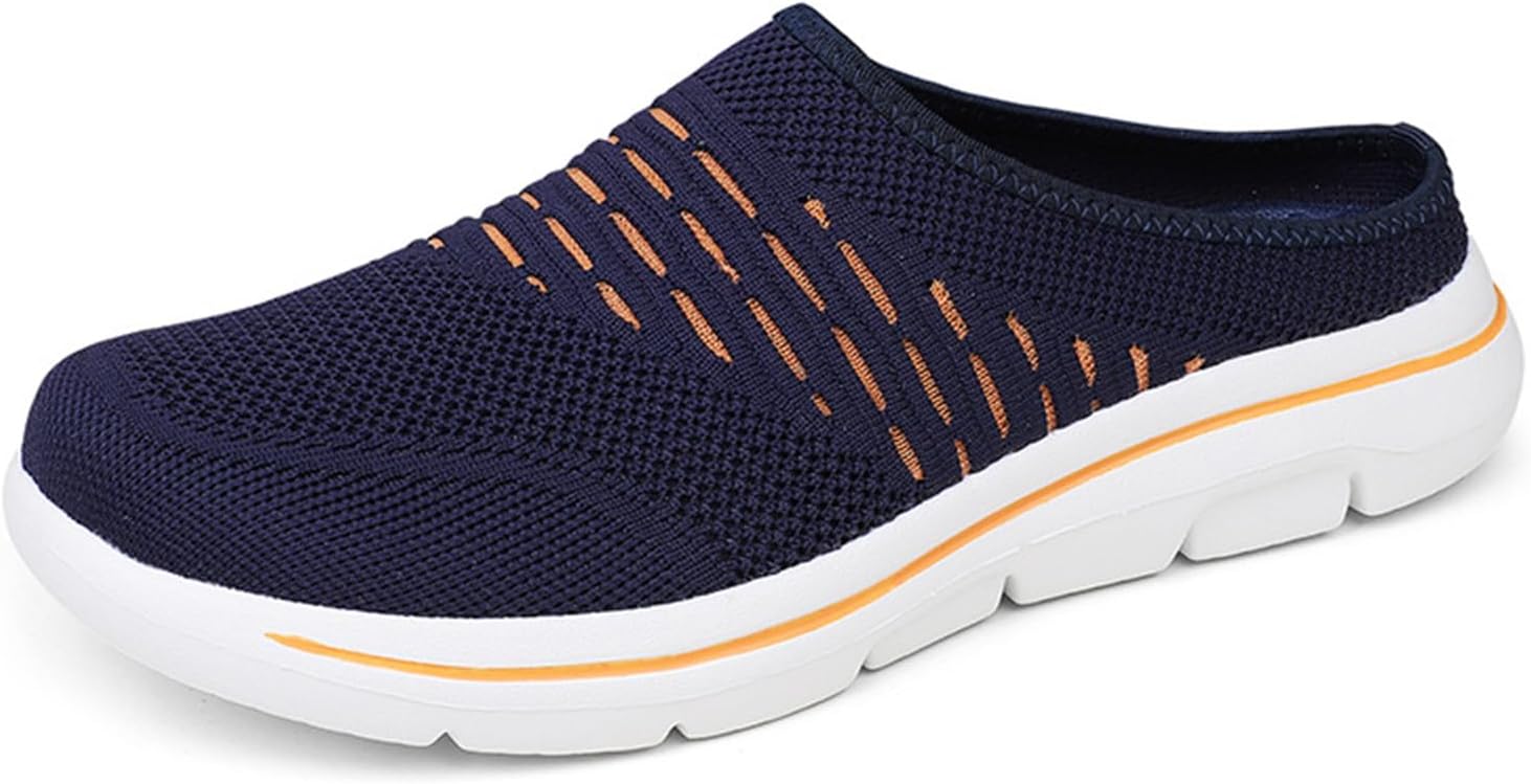 Мужские и женские тапочки без задника сетчатые вязаные клоги Xdfvc, темно-синий
Мужские и женские тапочки без задника сетчатые вязаные клоги Xdfvc, темно-синий