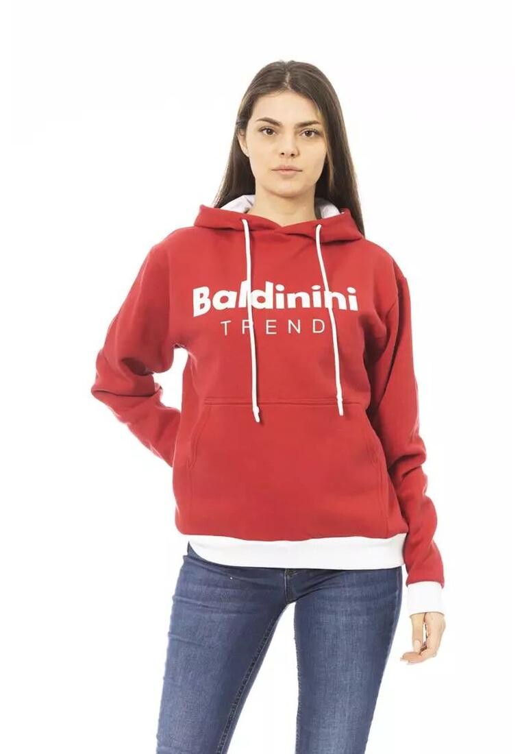Флисовый свитер с капюшоном и логотипом передний карман Baldinini Trend, красный
Флисовый свитер с капюшоном и логотипом передний карман Baldinini Trend, красный