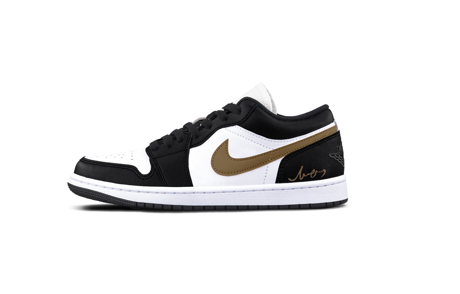 Jordan Эйр 1 голд хук мока устойчивые к истиранию низкие винтажные баскетбольные кроссовки унисекс черно-коричневый - черный, цвет Black
Jordan Эйр 1 голд хук мока устойчивые к истиранию низкие винтажные баскетбольные кроссовки унисекс черно-коричневый - черный, цвет Black