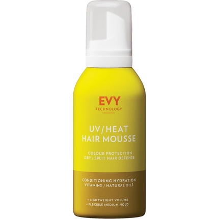 Мусс для волос с защитой от УФ-излучения и тепла 150 мл Evy Technology
Мусс для волос с защитой от УФ-излучения и тепла 150 мл Evy Technology