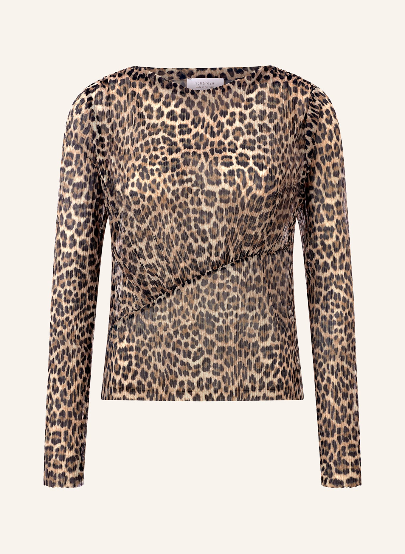 Сетчатая рубашка с длинными рукавами Rich & Royal, мультиколор
Сетчатая рубашка с длинными рукавами Rich & Royal, мультиколор