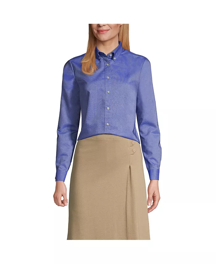 Школьная форма для женщин: рубашка-оксфорд с длинным рукавом Lands' End, синий
Школьная форма для женщин: рубашка-оксфорд с длинным рукавом Lands' End, синий