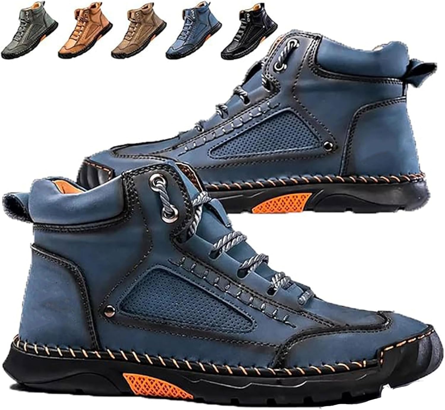 Мужские сапоги KGKLKAX Sawbehind с поддержкой свода стопы, удобные мужские кожаные сапоги ручной работы - водонепроницаемые, с просторным носком, темно-синий
Мужские сапоги KGKLKAX Sawbehind с поддержкой свода стопы, удобные мужские кожаные сапоги ручной работы - водонепроницаемые, с просторным носком, темно-синий
