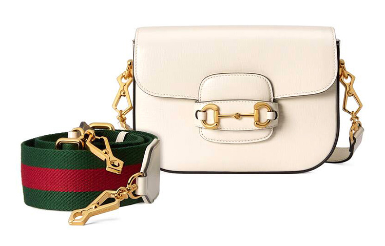 Коньковая пряжка 1955 Кожаная сумка-мессенджер Седловая сумка Наплечная сумка, Мини-кроссбоди Женская Белая GUCCI
Коньковая пряжка 1955 Кожаная сумка-мессенджер Седловая сумка Наплечная сумка, Мини-кроссбоди Женская Белая GUCCI